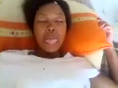 Jamaican housewife in her bushy fur pie, fucking